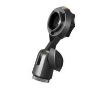 Microphone Stand - 10 cm Desk Clip Holder, Shockproof Metal Streaming Accessory, Adjustable Rotatable Audio Mount For Podcast Recording | No Slip Universal Clip For Home Office Studio Virtual Mee