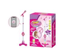 Microphone Stand for Kids, Colorful Toy Microphone, Musical Microphone for Kids, Toy Microphone with Stand, Kids Microphone Stand, Microphone for Girls Boys, Connectable Microphone Toy,