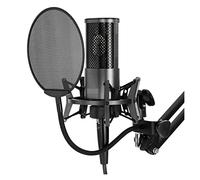 Microphone X2 USB Condenser Microphone Gamer Studio Mic Podcast Music 3.5mm Metal with Pop Filter Shock Moun Suitable for Anchor, Dubbing Studio, Recording, st
