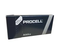 Micropilas alcalinas industriales (AAA) - 10 piezas