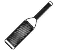 Microplane Rallador de cocina fino con hoja de acero inoxidable fabricada en Estados Unidos para parmesano, cítricos, ajo, chile y especias duras de la serie Black Sheep