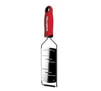 Microplane 45106E Rallador, Acero Inoxidable Plástico, Rojo