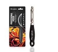 Microplane Specialty Series Pelador Profesional, Acero Inoxidable 18/8, Negro
