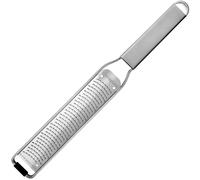 Microplane Nueva serie profesional - rallador Zester | Diseño elegante de acero inoxidable | Perfecto para quesos duros como queso parmesano, jengibre, cítricos, chocolate, nuez moscada o canela