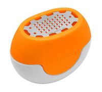 Microplane Flexi Zesti Rallador para Cítricos, Acero Inoxidable, Naranja, 7.62x3