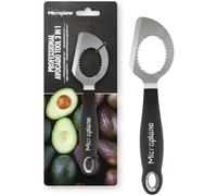Microplane Herramienta profesional 3 en 1 para aguacate | Pelador de aguacate multifuncional | Herramienta cortador de aguacate | Se puede utilizar en otras frutas y verduras blandas | Herramienta