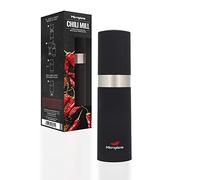 Microplane Molinillo de chiles para chiles secos en acero inoxidable negro