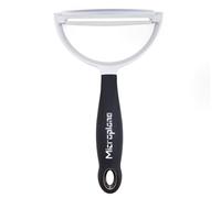 Microplane Pelador profesional XL | Hoja ancha y afilada de acero inoxidable para pelar frutas y verduras | Mango ergonómico | Pelador en forma de Y | Trituradora de queso, 48095E