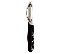 Microplane Specialty Series Pelador Profesional, Acero Inoxidable 18/8, Negro