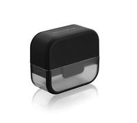 Microplane Garlic Cutter, rallador de ajo, negro