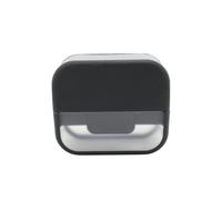 Microplane Garlic Cutter, rallador de ajo, negro