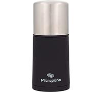 Microplane Specialty Series Molinillo para Especias, Acero Inoxidable, Negro, 5x5x12 cm