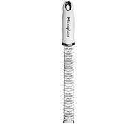 Microplane zester rallador, acero inoxidable, blanco, 32.50x3.5x2.56 c