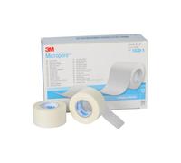 Micropore portarollo esparadrapo papel blanco 7,5m x 2,5cm
