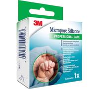 Micropore silicona 2,5 cm x 5 m