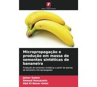 Micropropagação e produção em massa de sementes sintéticas de bananeira: Produção de sementes sintéticas a partir de plantas de bananeira micropropagadas