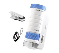 Microscope Portable Jouet Éducatif Science LED réglable optique fille 6-12 ans apprentissage Main Observation Loisirs Matériel Scolaire Découverte
