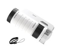 Microscope Portable Jouet Éducatif Science LED réglable optique fille 6-12 ans apprentissage Main Observation Loisirs Matériel Scolaire Découverte