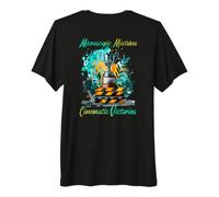 Microscopic Mistakes Cinematic Victories Camiseta Premium