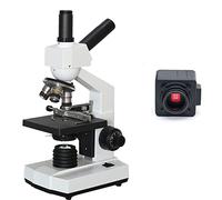 Microscopio 4 0x-1600x Microscopio Compuesto 5. 0MP USB Ocular de cámara Digital(Microscope Camera)