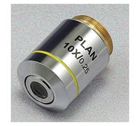 Microscopio 4X 10x 20x 40x 60x 100x Lente Objetivo del Plan Infinito 195 for microscopio(10X)