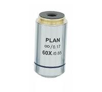 Microscopio 4X 10x 20x 40x 60x 100x Lente Objetivo del Plan Infinito 195 for microscopio(60X)