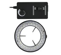 Microscopio Ajustable 60 LED Lámpara de iluminador de luz de Anillo for la cámara de microscopio de Video de la Industria