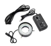 Microscopio Anillo de luz for microscopio, cámara Industrial, Anillo de luz LED Multicolor, lámpara de 41mm, iluminador de visión Artificial, 108 Uds., lámpara de iluminación LED(Wit)