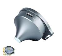 Microscopio antiembudo con Lupa, microscopio Digital portátil de Mano con Pantalla LCD de 2.1 Pulgadas, luz Blanca/Violeta, 7X/11X/15X, Lupa de joyero para tasación de Obras