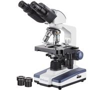Microscopio Binocular Compuesto LED AmScope B120B 40X-2000X Con Plataforma 3D