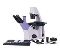 Microscopio biológico invertido digital magus bio vd300 lcd