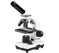 Microscopio Bresser Junior Biolux SEL 40-1600x con estuche, blanco Base color 52x45x13 cm.