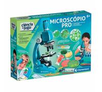 Microscopio Clementoni Pro 67783 ampliación 1200x kit científico 50 experimentos