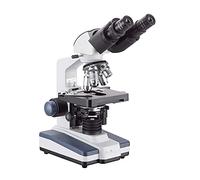 Microscopio compuesto binocular de laboratorio LED 40X-2500X con etapa 3D