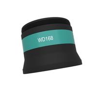 Microscopio de aumento ajustable, lente Barlow 0.48/.5/.7 ajuste de alta transmitancia, marco de aluminio, microscopio de laboratorio, mejora la lente