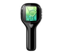 Microscopio de bolsillo integrado con pantalla digital de 2 pulgadas, lupa de precisión, herramienta fácil de transportar para inspección de tricomas, iluminación LED, microscopio tricoma