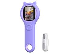 Microscopio de Bolsillo para Niños con Pantalla de 5 cm 500x,Microscopio Portátil Infantil | Visor Lupa con Asidero Ergonómico para Experimentos de Ciencia Naturaleza Biología Preescolar y Exteriores