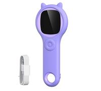 Microscopio de Bolsillo para niños con Pantalla de 5 cm 500x, microscopio portátil para niños, con Lente de Aumento ergonómica educativa para experimentos biológicos al Aire para preescolares