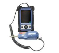 Microscopio de inspección fibra óptica con sonda, inspector pantalla LCD, monitor compatible adaptador UPC/APC y 3,5", Nodo óptico(Support UPC)