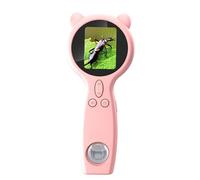 Microscopio de mano, ampliador digital portátil 50X, multifuncional, admite la grabación de fotos y vídeos, dos lentes | Para la educación de menta, descubrimiento infantil, niños
