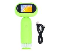 Microscopio de Mano Pantalla de 2 Pulgadas de Lupa electrónica USB con 8 LED para la reparación de Relojes de Soldadura de observación de Monedas