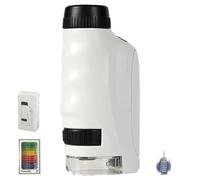 Microscopio de Mano para niños | Microscopio Compuesto portátil Preescolar 120X - Kits de Ciencias educativas, proyectos Stem y Juguetes científicos, para Aprender, educar y Explorar, microscopio