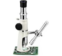 Microscopio de medición portátil con Soporte, Aumento de 20x40x100x