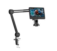 Microscopio De Soldadura Digital 2000X 10,1 "microscopios HDMI con 3 Lentes MicroscopioRing Luz For Reparación Potente Características(with Mat)