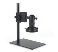 Microscopio de vídeo Digital Industrial, cámara de 38MP, 2K, 60fps, USB, Zoom 130X, Lente de Montaje en C, Almacenamiento USB TF for Soldadura de reparación Claro y Suave(B)