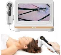 Microscopio detector de cuero cabelludo HD de 11 pulgadas, analizador multifuncional de folículos pilosos con aumento de 50 x 200 aumentos, dispositivo inteligente de prueba de la piel para