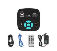 Microscopio Digital 4K 1080P, microscopio Industrial Full HD, cámara con Montura C, Soporte for Soldadura de PCB y reparación teléfonos móviles(4002 Camera)