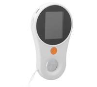 Microscopio digital, 8 LEDs 2MP Lente Foco fijo Microscopio de bolsillo Pantalla a color IPS de 2.0 pulgadas Aumento 500X Conexión tipo C a ordenador Mini Microscopio (WHITE)