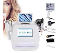 Microscopio digital analizador de cabello y piel, 7 asas, pantalla LCD, detector de folículos del cuero cabelludo para salón de spa