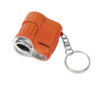 Microscopio Digital Carson MICROMINI 20X 20x LED Batería Naranja Plata